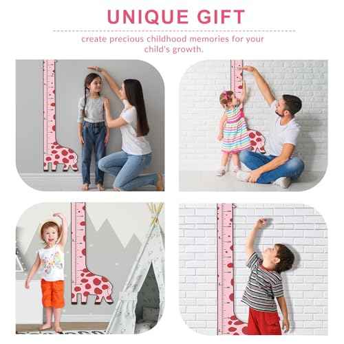 Wooden Growth Chart for Kids (6 Count)