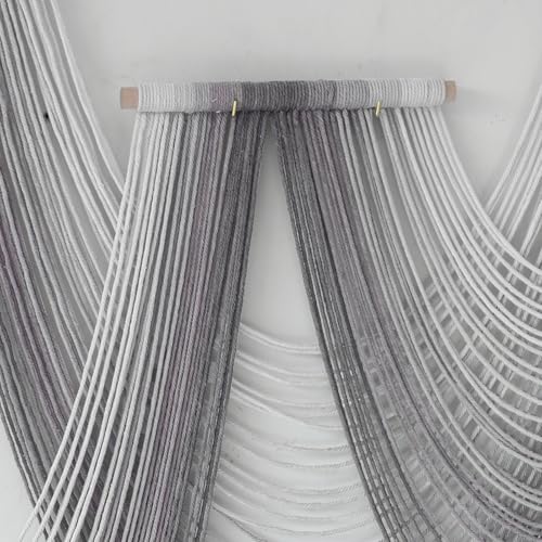 Macrame Wall Hanging Dip Dyed Purple Tapestry Fiber Art Boho Decor