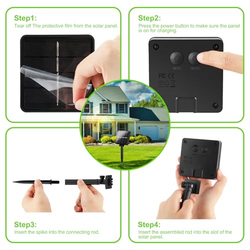 Solar String Lights Outdoor Waterproof