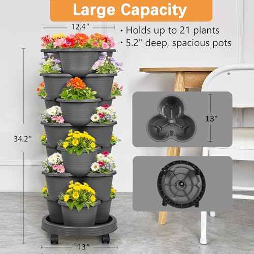 7 Tier Vertical Garden Planter (7 Count)