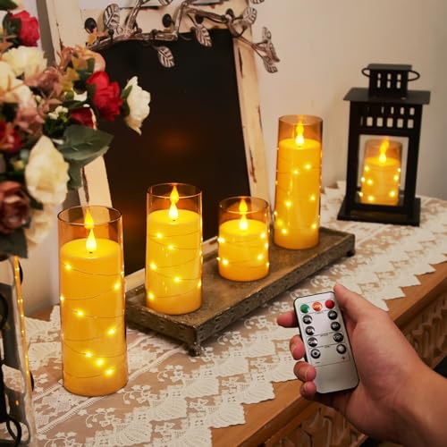 Flickering Flameless Candles (5 Count)