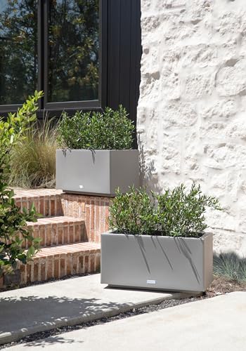 Block Series Long Box Planter (2 Count)