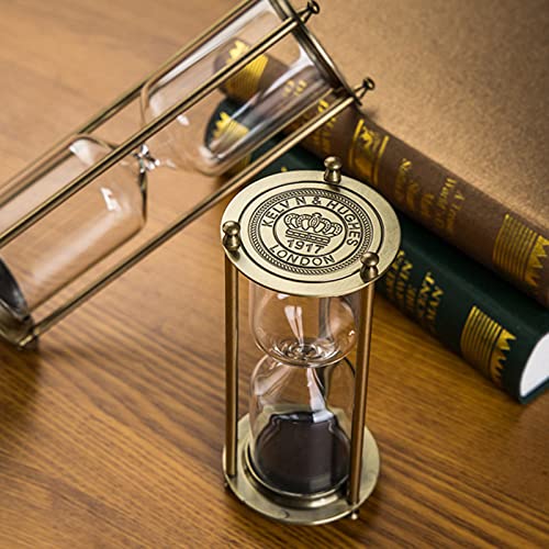 Embossed Golden Hourglass Timer