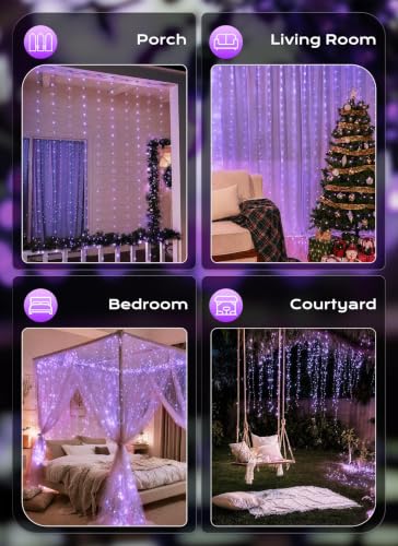 300 LED Fairy Curtain Lights