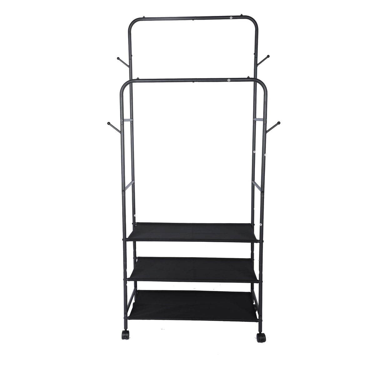 Double Rod Clothes Rack