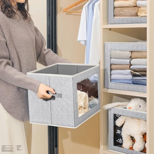 Storage Bins with Lids (3 Count)