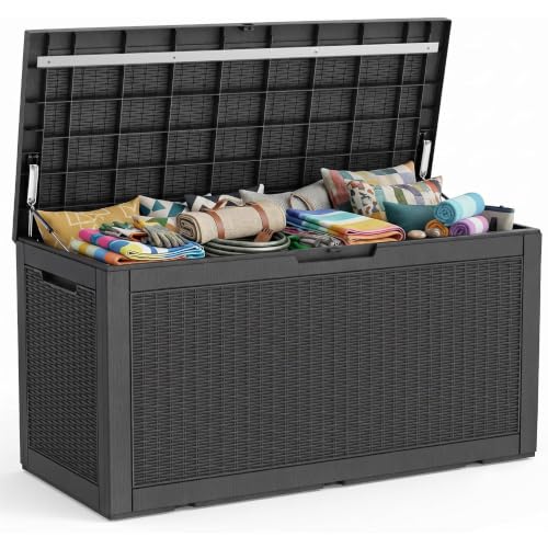 150 Gallon Resin Deck Box