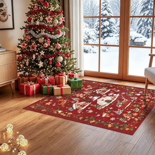 2x3 Christmas Cute Area Rug