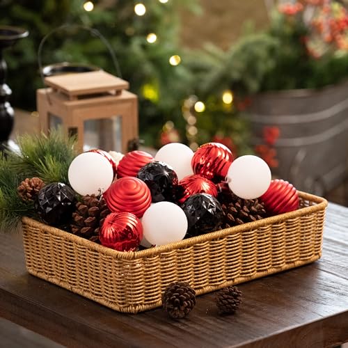 24ct Christmas Ornaments Tree Decorations Set 2.36 Inch (24 Count)