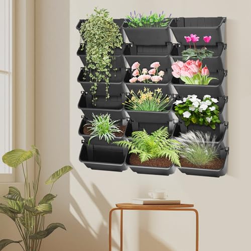 18Pcs Vertical Wall Planter