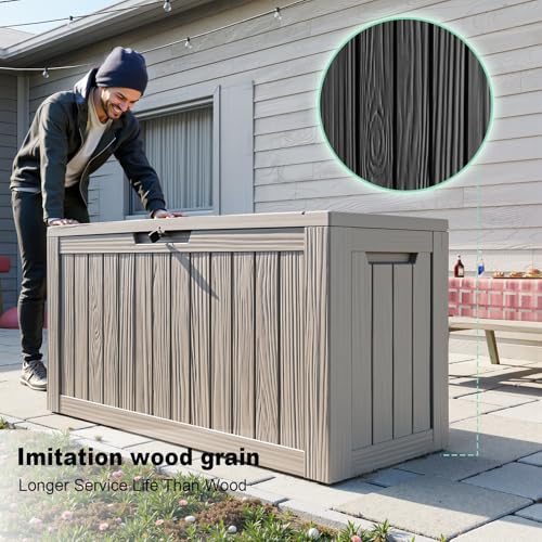 80 Gallon Resin Deck Box