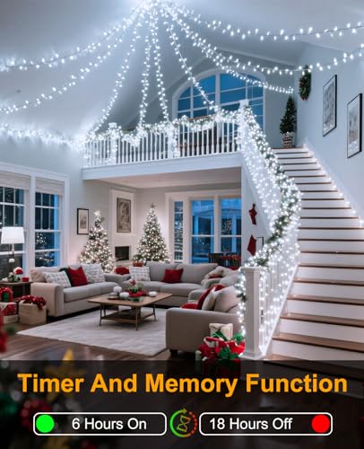 157FT 480 LED Christmas Lights Outdoor