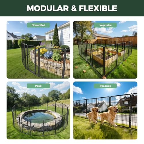 No Dig Garden Fence