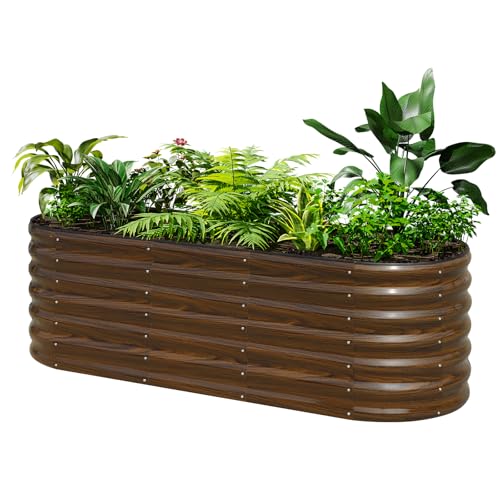 Galvanized Steel Raised Garden Bed Kit