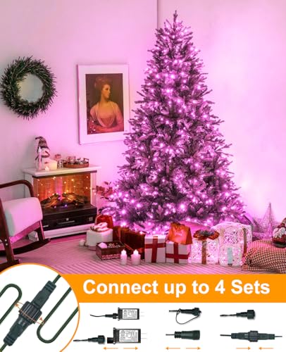 80FT 240 LED Christmas Lights Outdoor