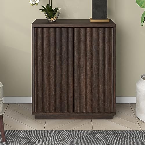 28" Fluted Accent Cabinet