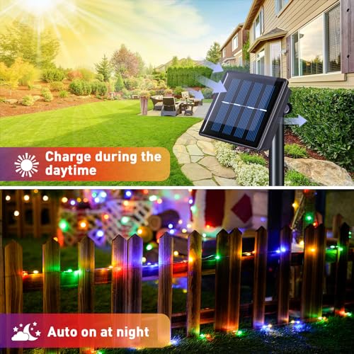 2 Pack Solar Fairy Lights (66 Foot)