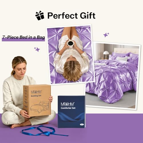Satin California King Comforter Set