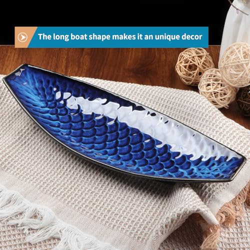 16" Large Ceramic Decorative Tray