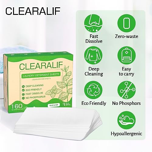 Laundry Detergent Sheets Up to 160 Loads (160 Count)
