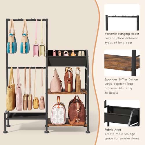 Purse Organizer for Closet