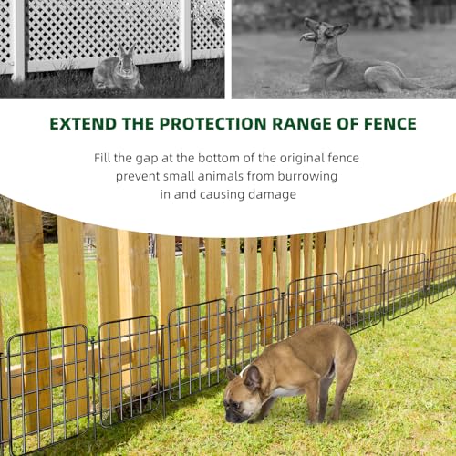 30ft x 17in Garden Fence Animal Barrier (6208 sq inches)