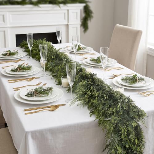6FT Artificial Cedar Garlands (12 Foot)