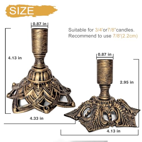 Candlestick Holders (6 Count)