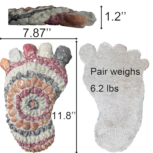 Garden Trail Paving Stone River Pebble (2 Count)