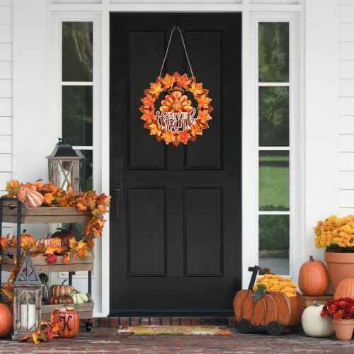 Unfinished Fall Wreaths Wood Crafts to Paint Set of 3 (3 Count)