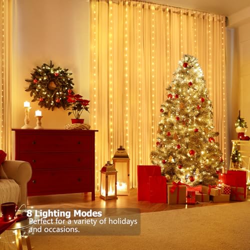 Fairy Curtain Lights 10ft x 10ft (10 Foot)