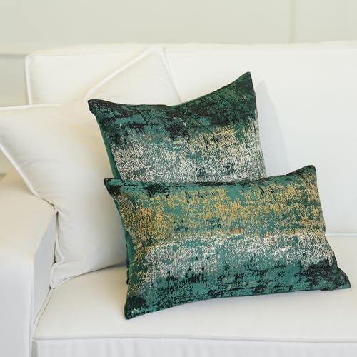 Pack of 2 Modern Christmas Throw Pillow Covers 18x18 (2 Count)
