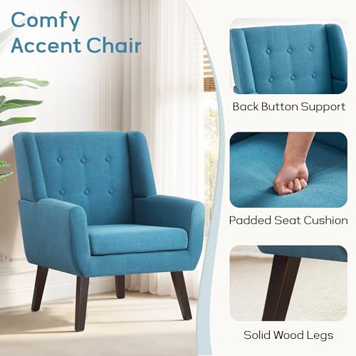 Living Room Chairs Set of 2