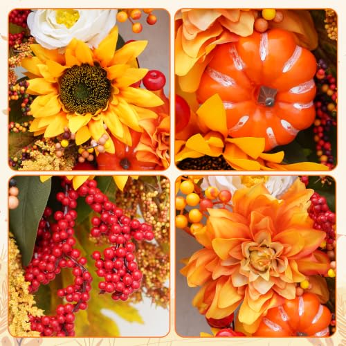 Fall Wreaths for Front Door