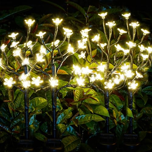 8 Pack Solar Lights Outdoor Waterproof (8 Count)