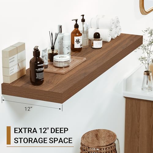 Rustic Floating Shelves (2 Count)