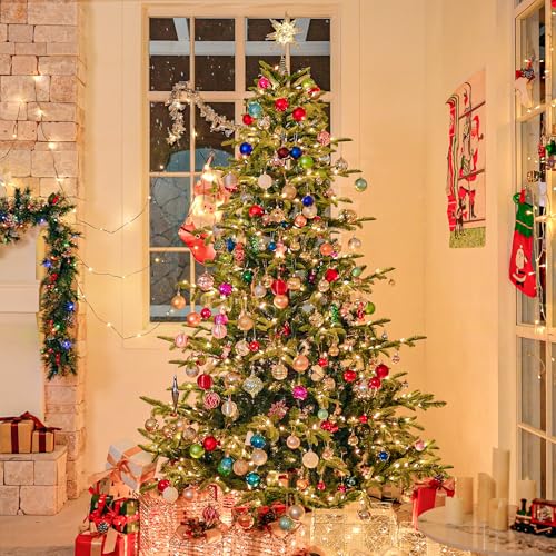 6 ft Prelit Sparse Christmas Tree with 330 Warm White LEDs