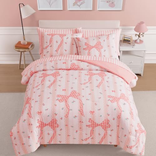 Queen Comforter Set with Sheets for Girls