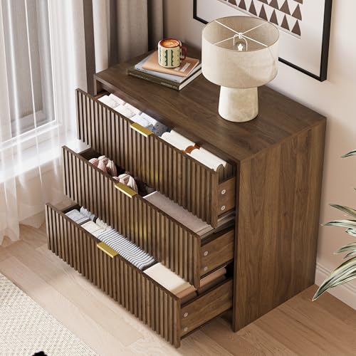 Fluted Dresser for Bedroom