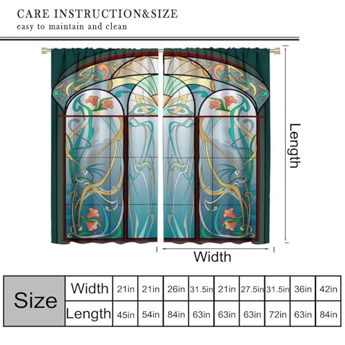 Stained Glass Curtains
