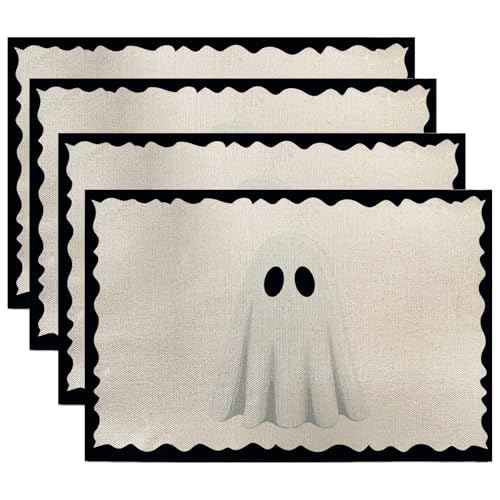 Halloween Ghost Placemats (4 Count)