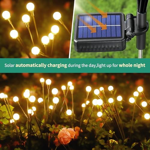 Solar Lights Outdoor Waterproof (6 Count)