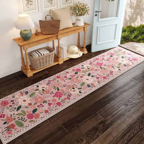 Long Hallway Runner Rug 2'7"x14' Washable (36.4 Sq Ft)
