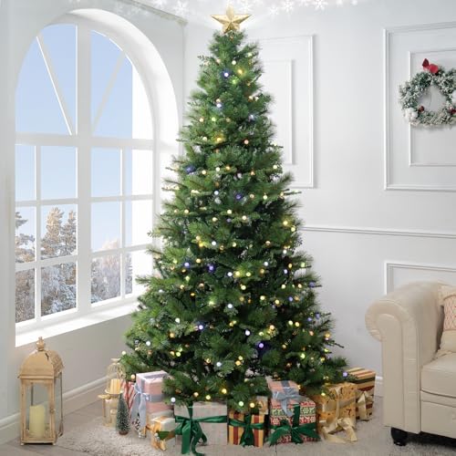 Evangeline 7.5 ft Green Rotating Pre