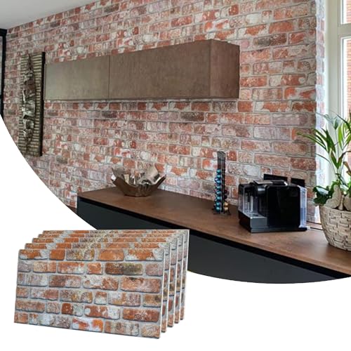 3D Wall Panels Faux Brick (27 Sq Ft)