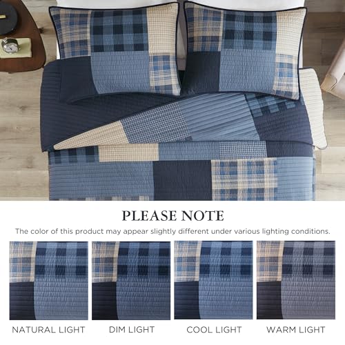 Woolrich Reversible Cotton Quilt Set