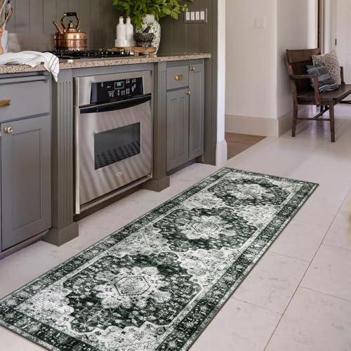 Ultra Thin Washable Vintage Runner Rug