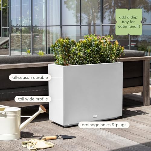 Block Series Span Planter (2 Count)