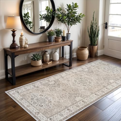 Washable Entryway 3x7 Runner Rug (21 Sq Ft)