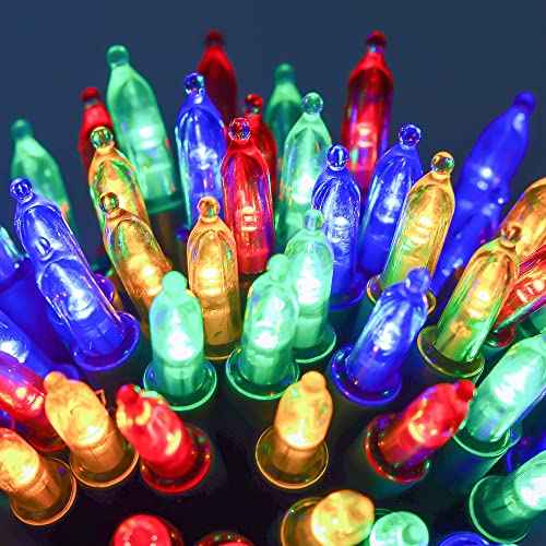 4 Pack 50LED Outdoor Christmas Lights (4 Count)